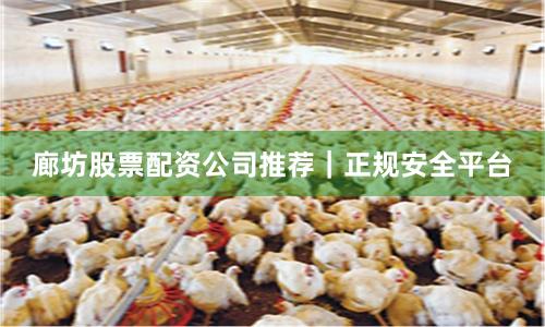 廊坊股票配资公司推荐｜正规安全平台